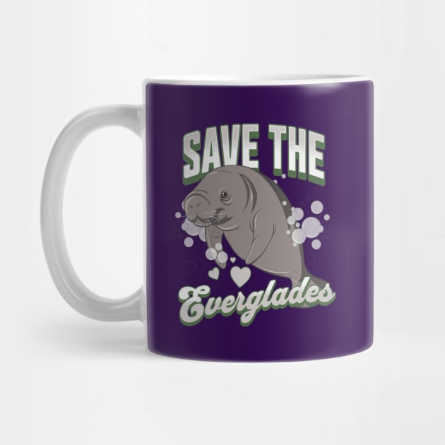 Save the Florida Everglades - Manatee Lover by TGKelly